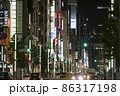 夜の銀座 86317198