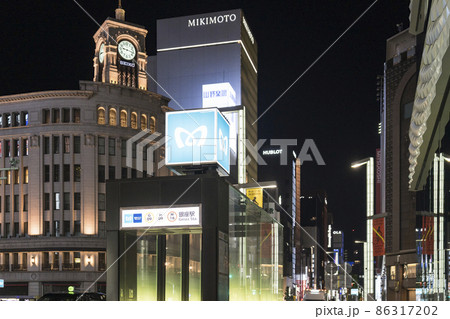 夜の銀座 夜の銀座 86317202