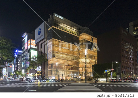 夜の銀座 86317213