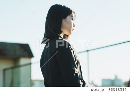 女子高生のポートレート［ソフトフォーカス］ 86318555