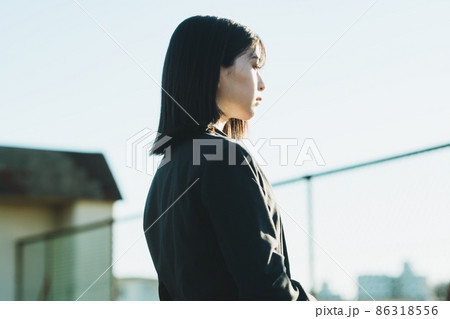 女子高生のポートレート［ソフトフォーカス］ 86318556
