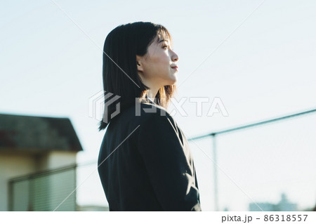 女子高生のポートレート［ソフトフォーカス］ 86318557