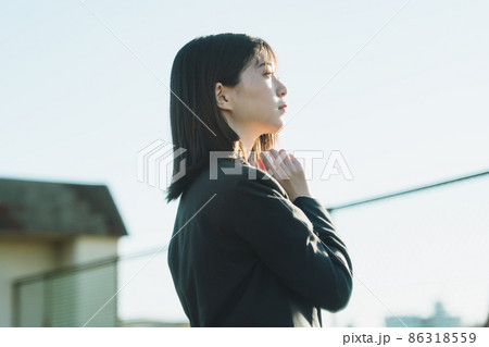 女子高生のポートレート［ソフトフォーカス］ 86318559
