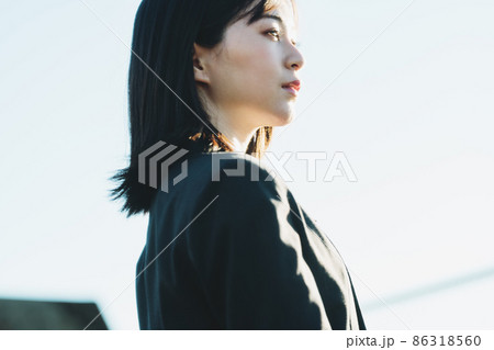 女子高生のポートレート［ソフトフォーカス］ 86318560