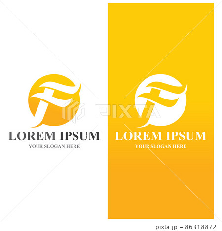 F logo vector icon illustration F logo vector icon illustration 86318872