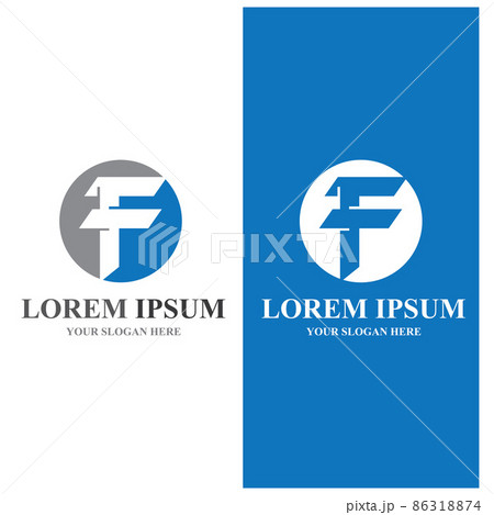 F logo vector icon illustration F logo vector icon illustration 86318874
