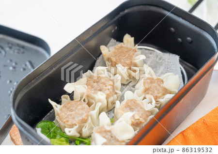 メスティンで蒸したシュウマイ 86319532