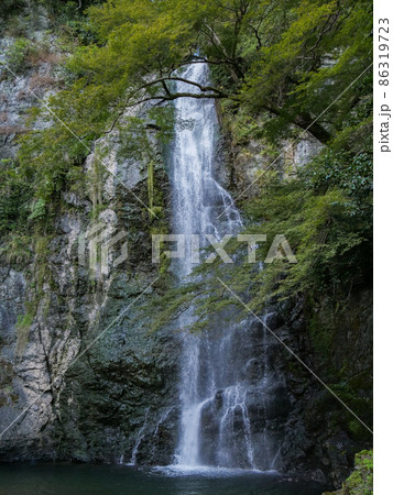 大阪府 箕面公園 箕面大滝 86319723