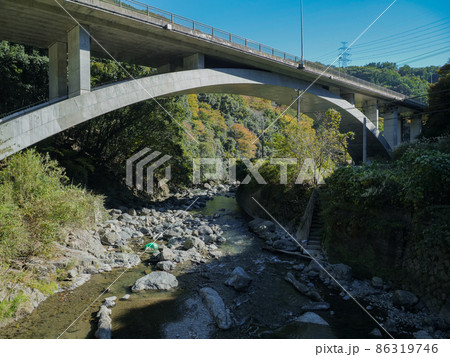 大阪府 竜仙峡 車作大橋 大阪府 竜仙峡 車作大橋 86319746