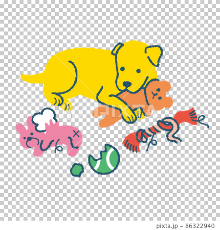 狗咬玩具 86322940