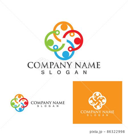 Human character logo sign 86322998