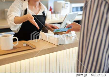 カフェ ショップ レストラン キャッシュレス 電子決済 電子マネー フードコート 飲食店 カフェ ショップ レストラン キャッシュレス 電子決済 電子マネー フードコート 飲食店 86324604