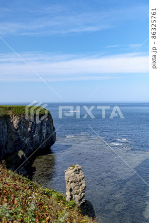 能取岬 夏の北海道 能取岬 夏の北海道 86325761