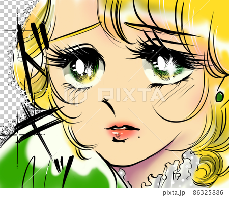 70's Shojo Manga Blonde Vertical Beautiful Girl Moisturizing Eyes and Spoiling Your Eyes 70's Shojo Manga Blonde Vertical Beautiful Girl Moisturizing Eyes and Spoiling Your Eyes 86325886