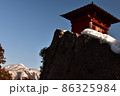 冬の開山堂納経堂 86325984
