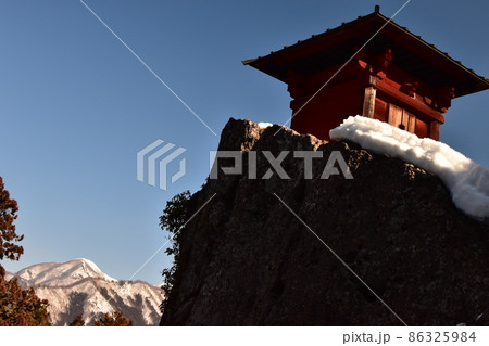 冬の開山堂納経堂 86325984