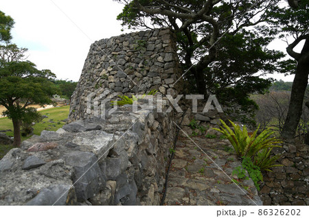 今帰仁城 平郎門の風景 今帰仁城 平郎門の風景 86326202