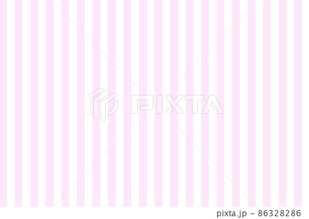 ピンク色のストライプ背景。縦縞模様のイラスト。 86328286