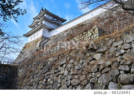 樹木伐採後の「明石城」坤櫓と巽櫓 樹木伐採後の「明石城」坤櫓と巽櫓 86328891