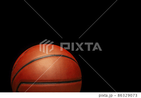 image of basketball dark background  86329073