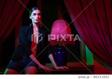 The image of a beautiful fashion woman 86331002