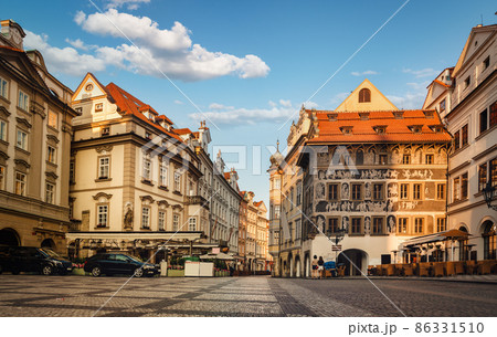Old Town Square in morning 86331510
