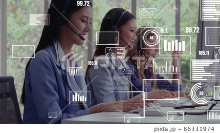 Conceptual business dashboard for financial data analysis Conceptual business dashboard for financial data analysis 86331974