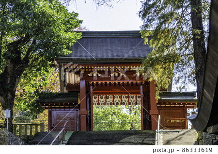 一之宮貫前神社 総門 群馬県富岡市 一之宮貫前神社 総門 群馬県富岡市 86333619