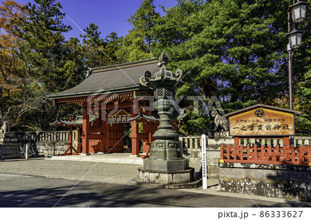 一之宮貫前神社　総門　群馬県富岡市 86333627