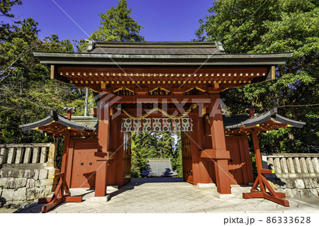 一之宮貫前神社 総門 群馬県富岡市 一之宮貫前神社 総門 群馬県富岡市 86333628