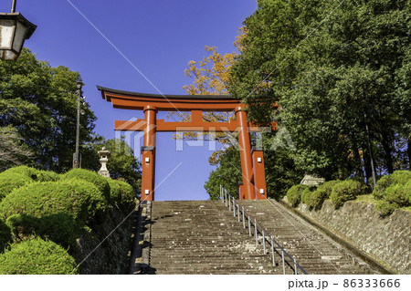 一之宮貫前神社 鳥居 群馬県富岡市 一之宮貫前神社 鳥居 群馬県富岡市 86333666