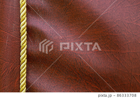Background of decorative cord - closeup string texture Background of decorative cord - closeup string texture 86333708
