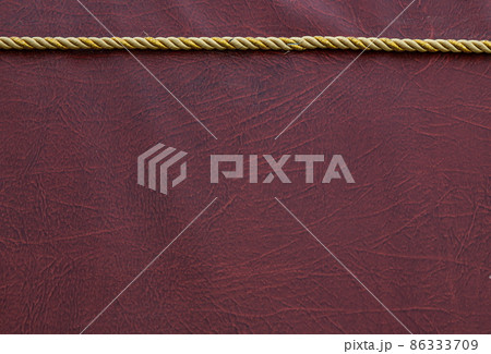 Background of decorative cord - closeup string texture Background of decorative cord - closeup string texture 86333709
