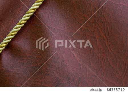 Background of decorative cord - closeup string texture Background of decorative cord - closeup string texture 86333710
