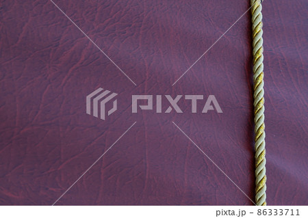 Background of decorative cord - closeup string texture Background of decorative cord - closeup string texture 86333711