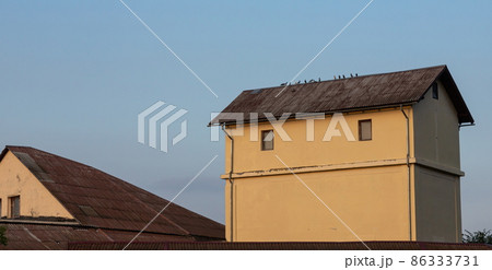 Roof of the house, roofing materials, construction Roof of the house, roofing materials, construction 86333731