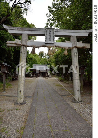 伊射奈岐神社の鳥居 86334019