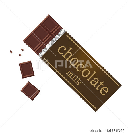 砕けたミルクチョコレート 86336362