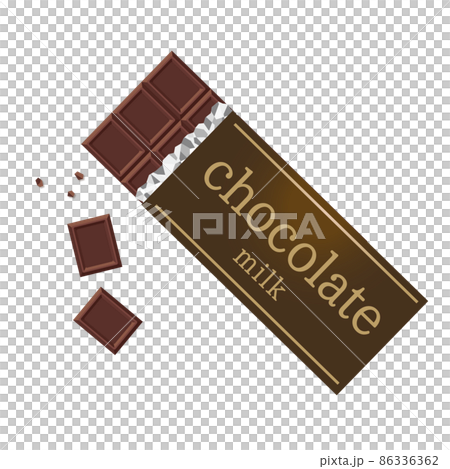 砕けたミルクチョコレート 86336362