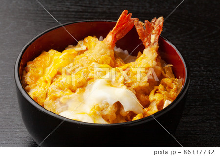 エビとじ丼 エビとじ丼 86337732