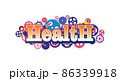 health conceptual logo moving mechanism 86339918