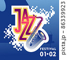 music festival jazz advertising poster 86339923
