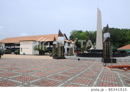 PORT DICKSON, MALAYSIA -MAY 08, 2016: Malaysia Army Museum or Muzium Tentera Darat in Port Dickson, Negeri Sembilan, Malaysia. 86341910