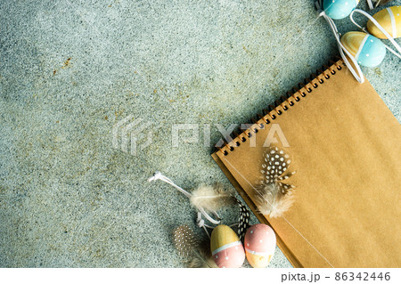 Easter holiday card concept 86342446