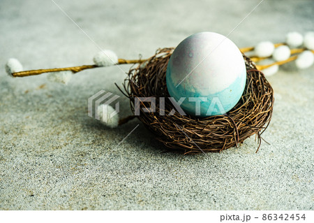 Easter holiday card concept Easter holiday card concept 86342454
