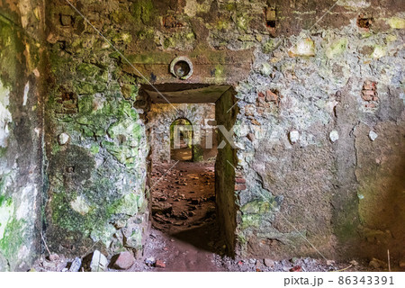 Inside Forte Monte Ratti in Genoa 86343391