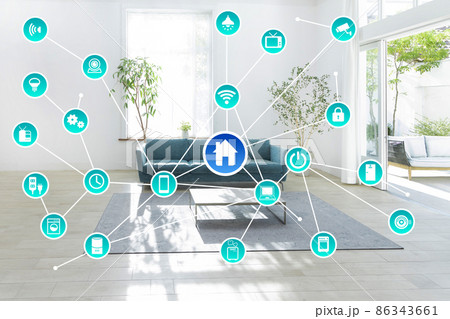 IOTイメージ Internet of Things IOTイメージ Internet of Things 86343661