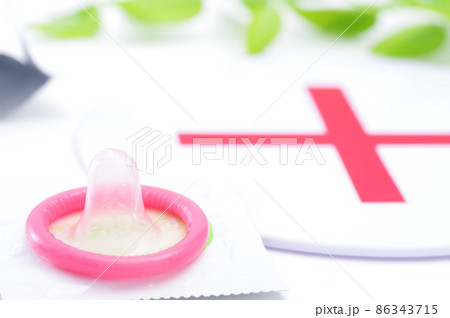 コンドーム バツプレート 86343715