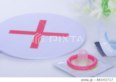 コンドーム バツプレート 86343717