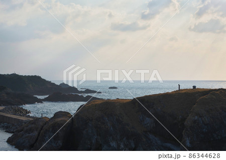 《島根県》大山隠岐国立公園 日御碕の風景 《島根県》大山隠岐国立公園 日御碕の風景 86344628